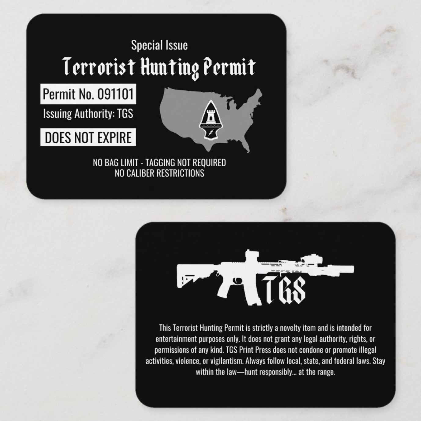 Terrorist Hunting Permit